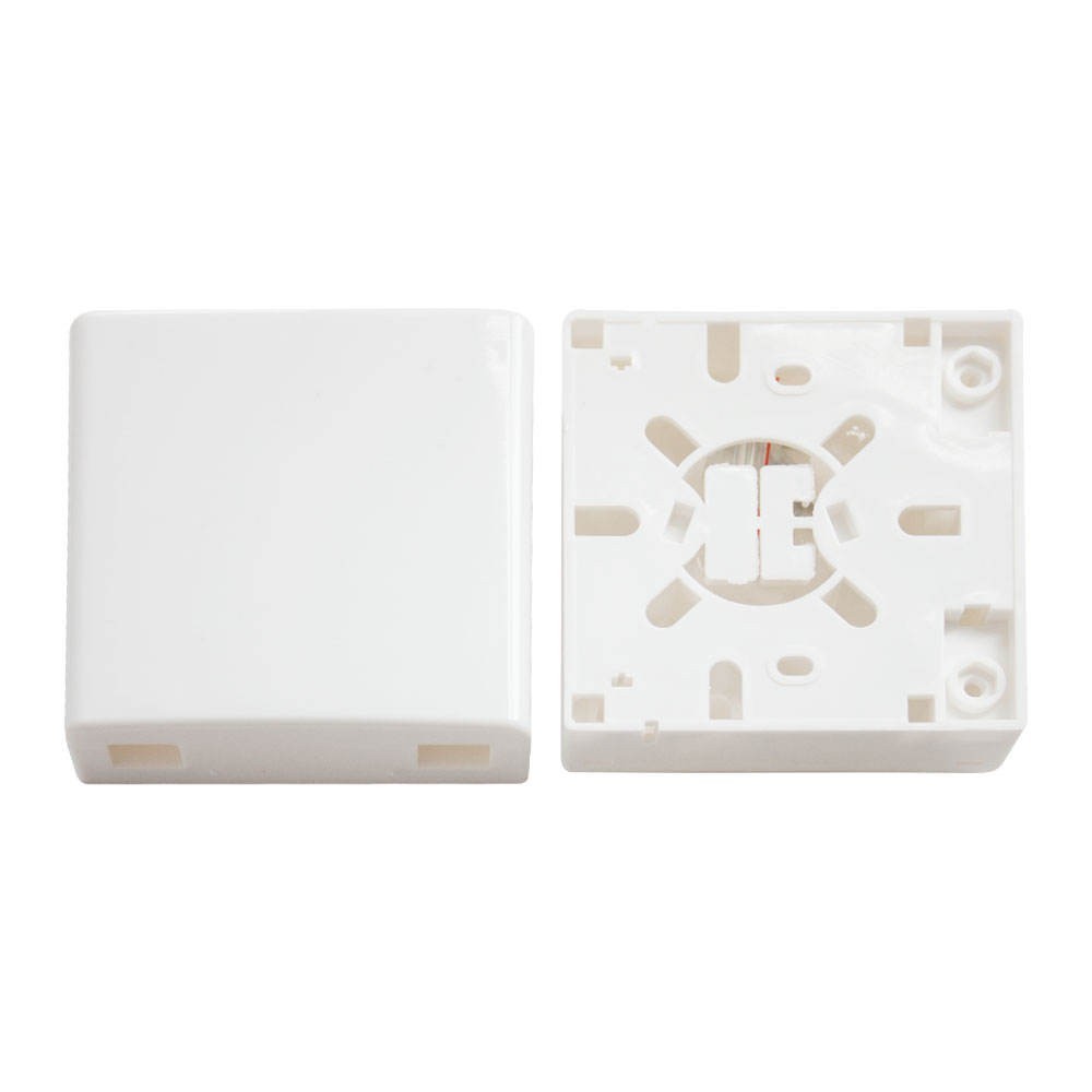 5pcs SC/UPC Fiber Optic Outlet Box 86 Type Wall Mount Enclosure FTTH Termination
