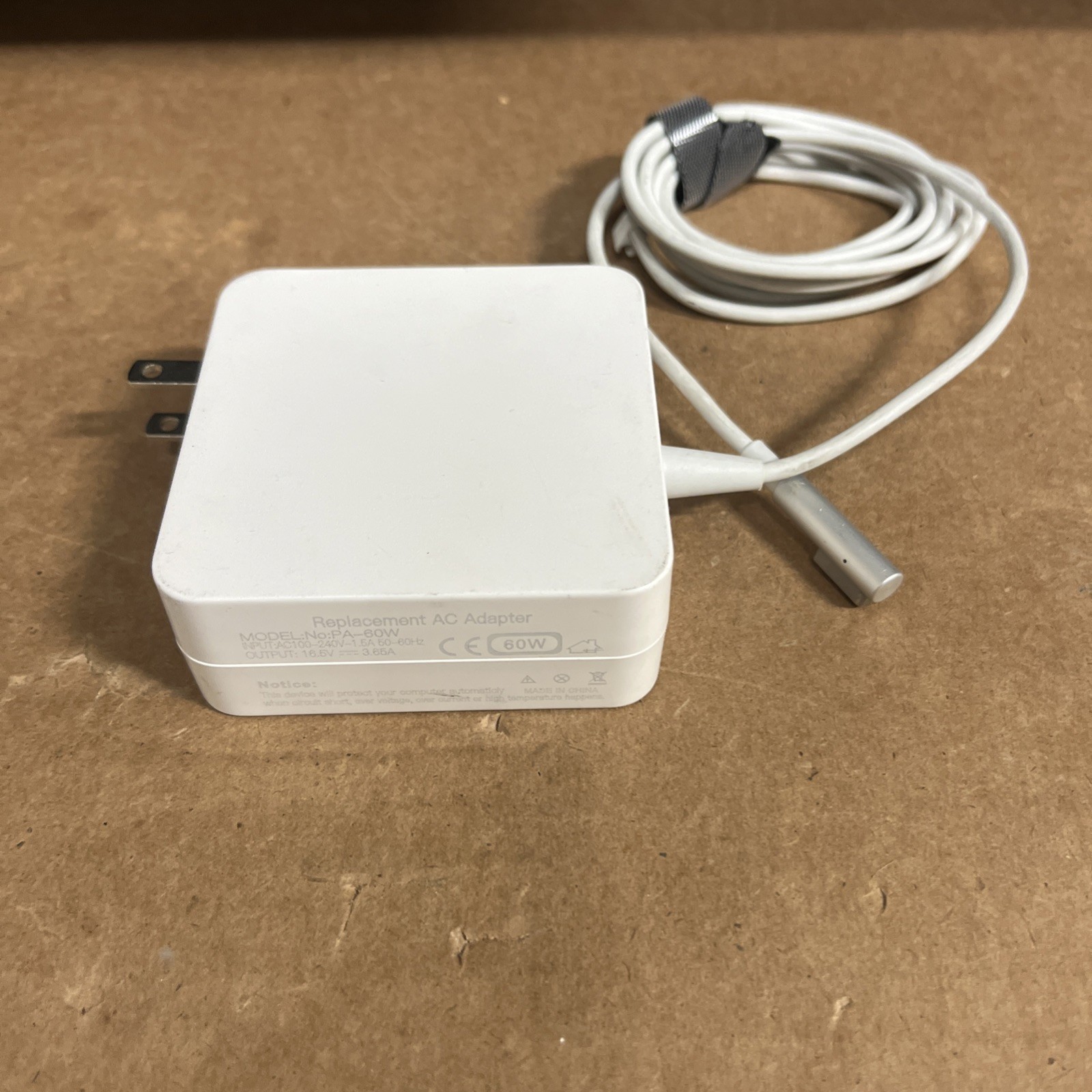Replacement Apple AC Power Adapter Charger 60w model pa-60w 16.5v 3.65a - New