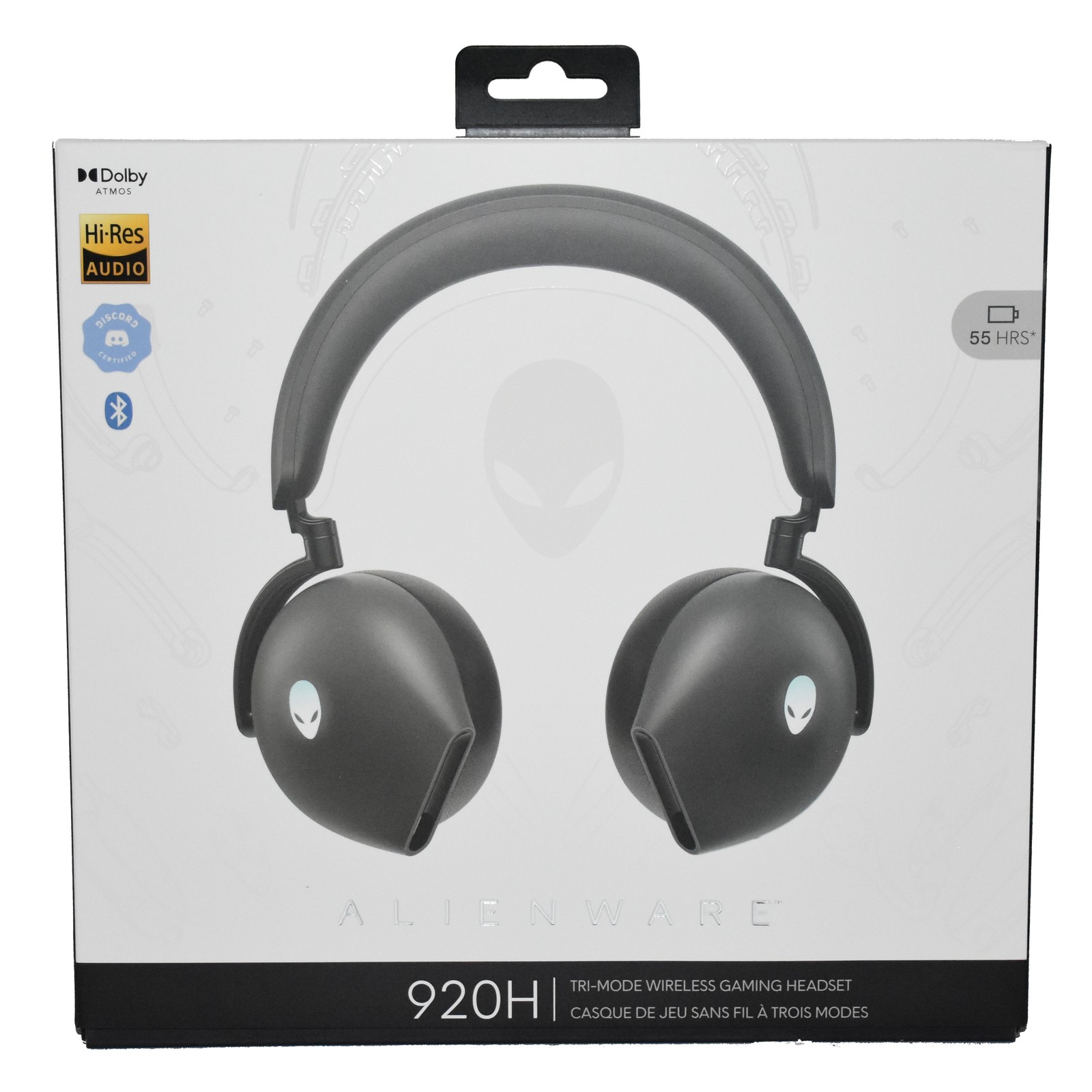 Dell Alienware AW920H 20 Hz – 40,000 Hz Tri-Mode Wireless Gaming Headset 0TRHF