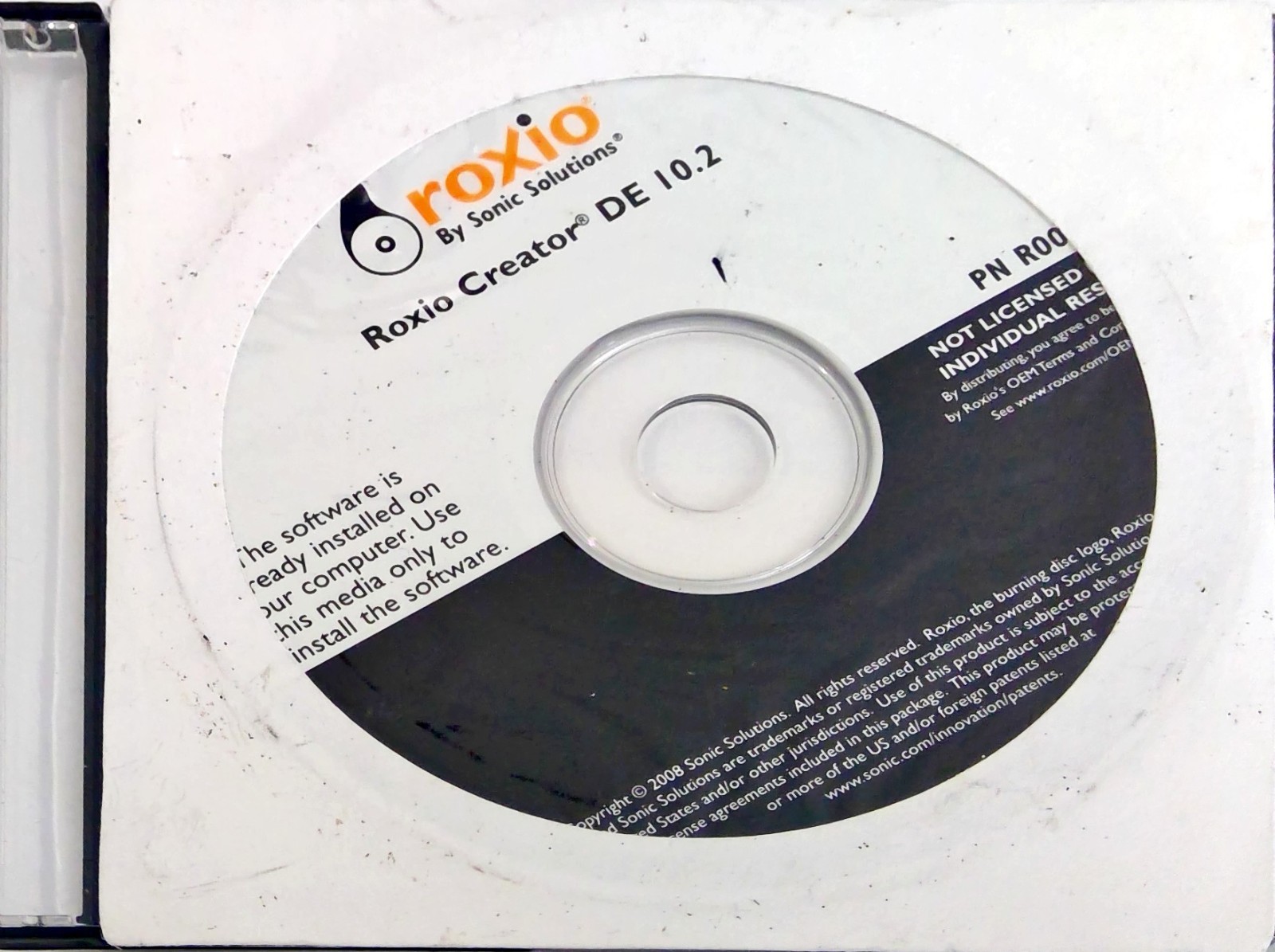 Roxio Creator DE 10.2 Sealed Software DVD CD Create Burn Media Audio Brand New