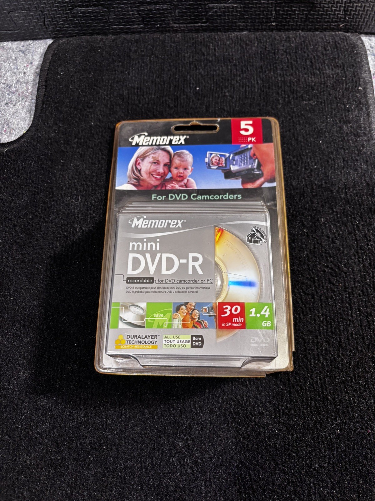 Memorex Mini DVD-R 4 Pack 1.4GB 