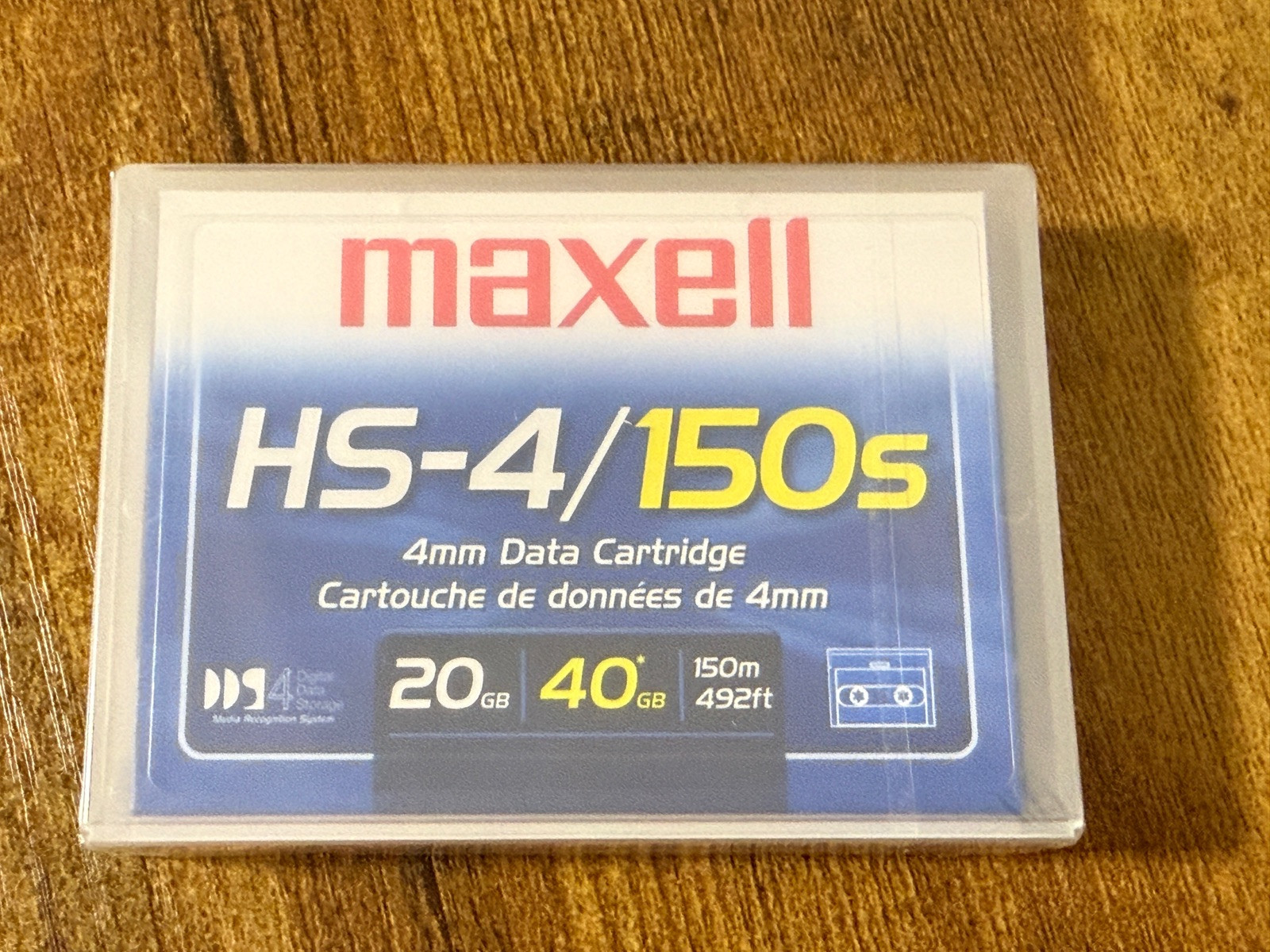 New Sealed Maxell HS-4/150S 20GB / 40GB DATA Tape