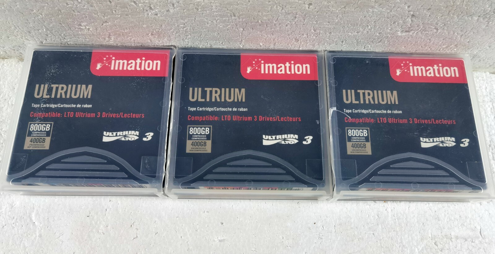 IMN17532 - Imation 1/2 amp; quot; Ultrium LTO-3 Cartridge - 3 Cartridges