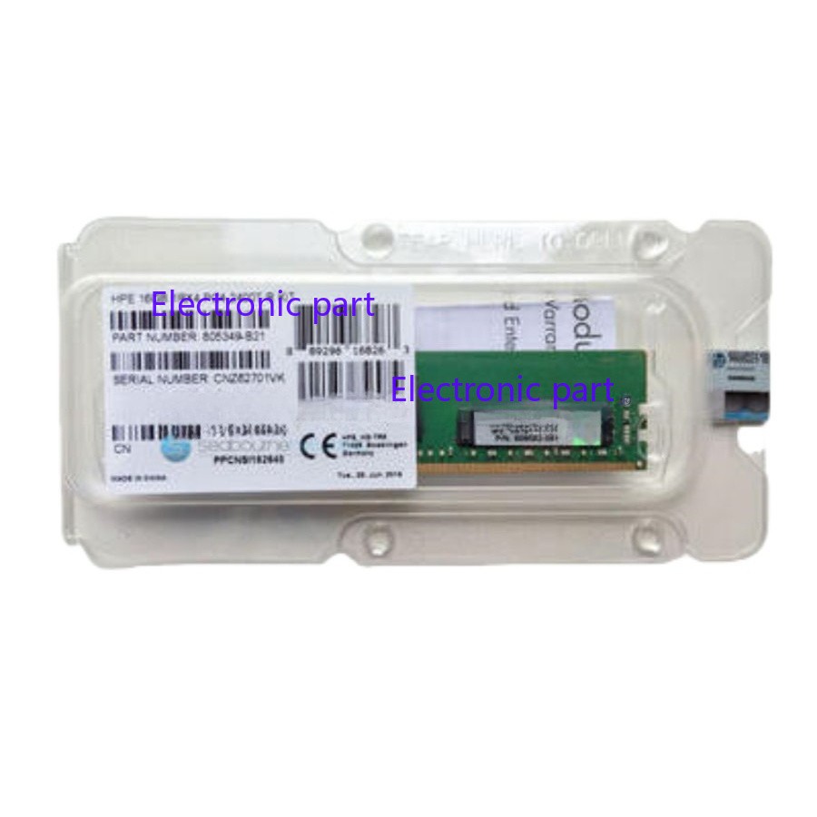 Fits For 836220-B21 809081-081 846740-001 HP 16GB 2RX4 DDR4 PC4-2400T Memory