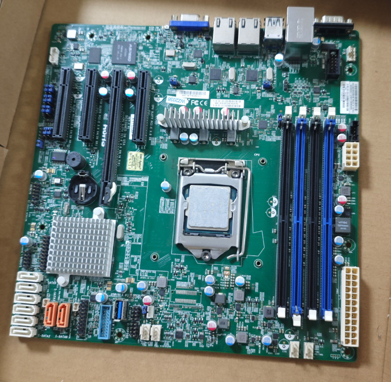 compatible Supermicro X11SSM-F For Intel C236 Chipset DDR4 Server Motherboard