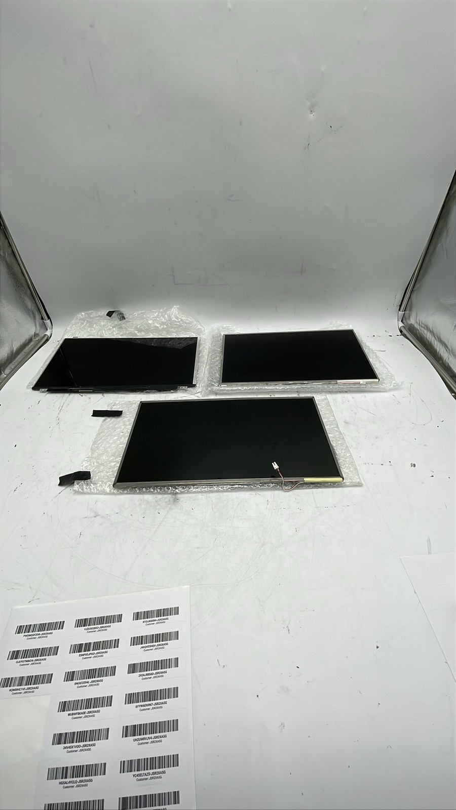 Laptop LCD Screens AUO B156XW03 V1 Samsung LTN154X3-L03 LTN160AT02 Lot Of 3