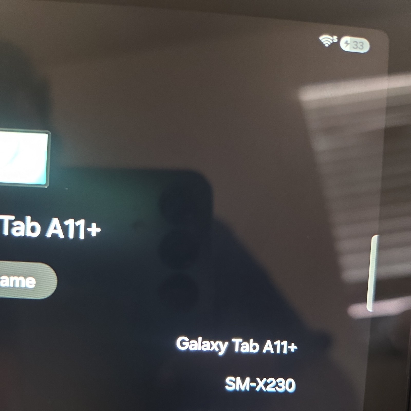 Samsung Galaxy Tab A SM-X230 128 GB, Wi-Fi, 11 in - Graphite
