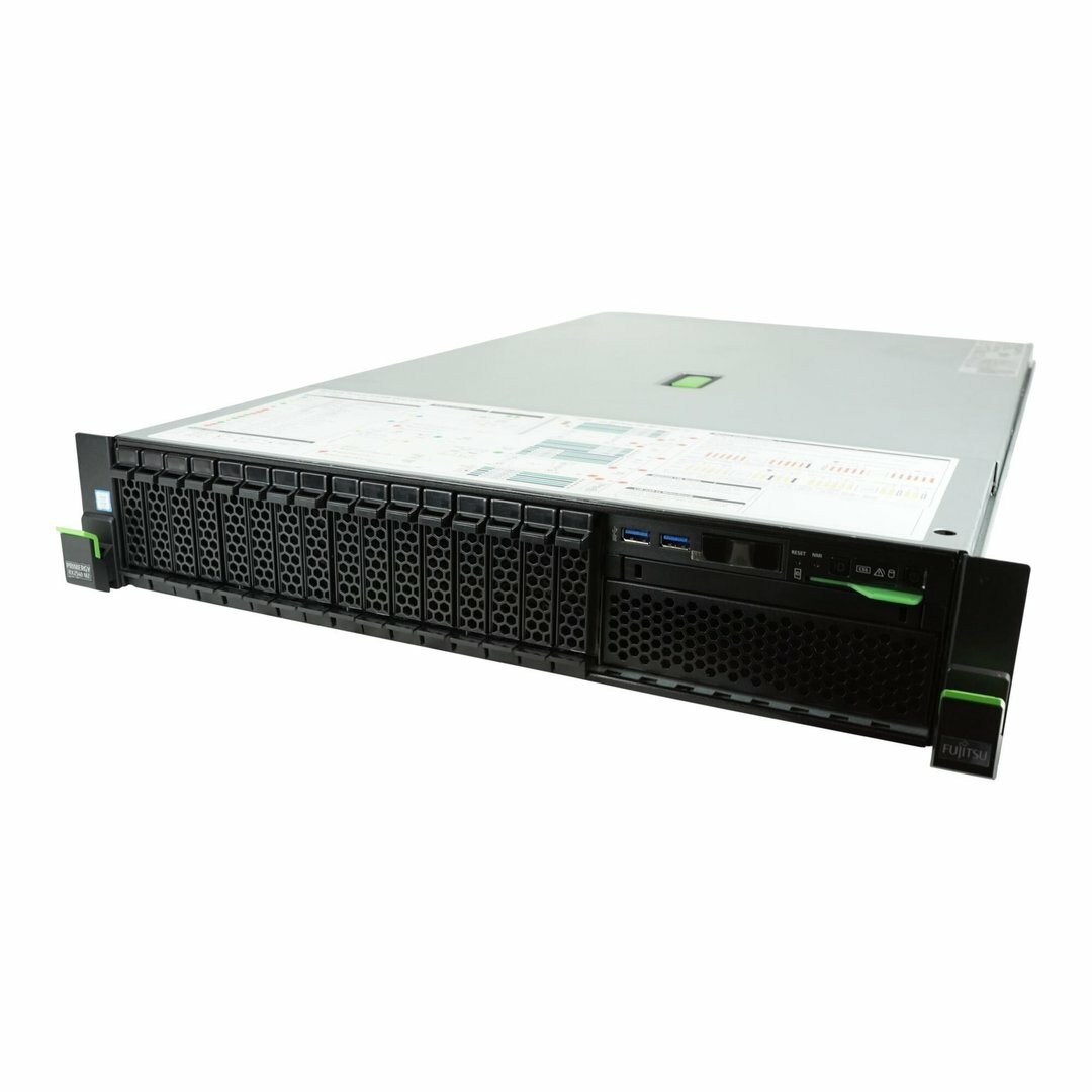 NEW Fujitsu Primergy RX2540 M1 6C E5-2609v3 1.90GHz 16GB Ram 2x 900GB HDD Server