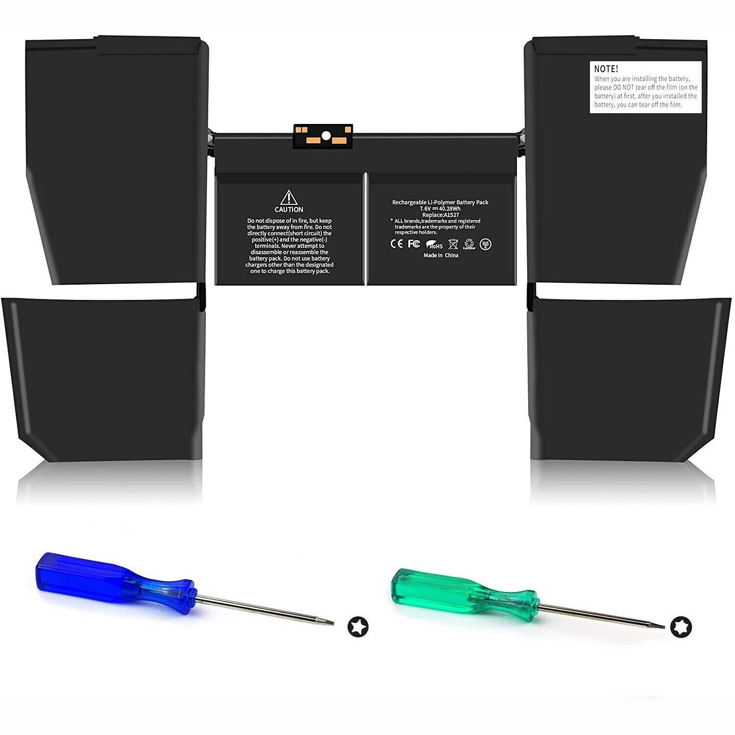 New A1527 A1534 Battery For Apple MacBook 12 A1705 Early 2015 2016 Mid 2017 US