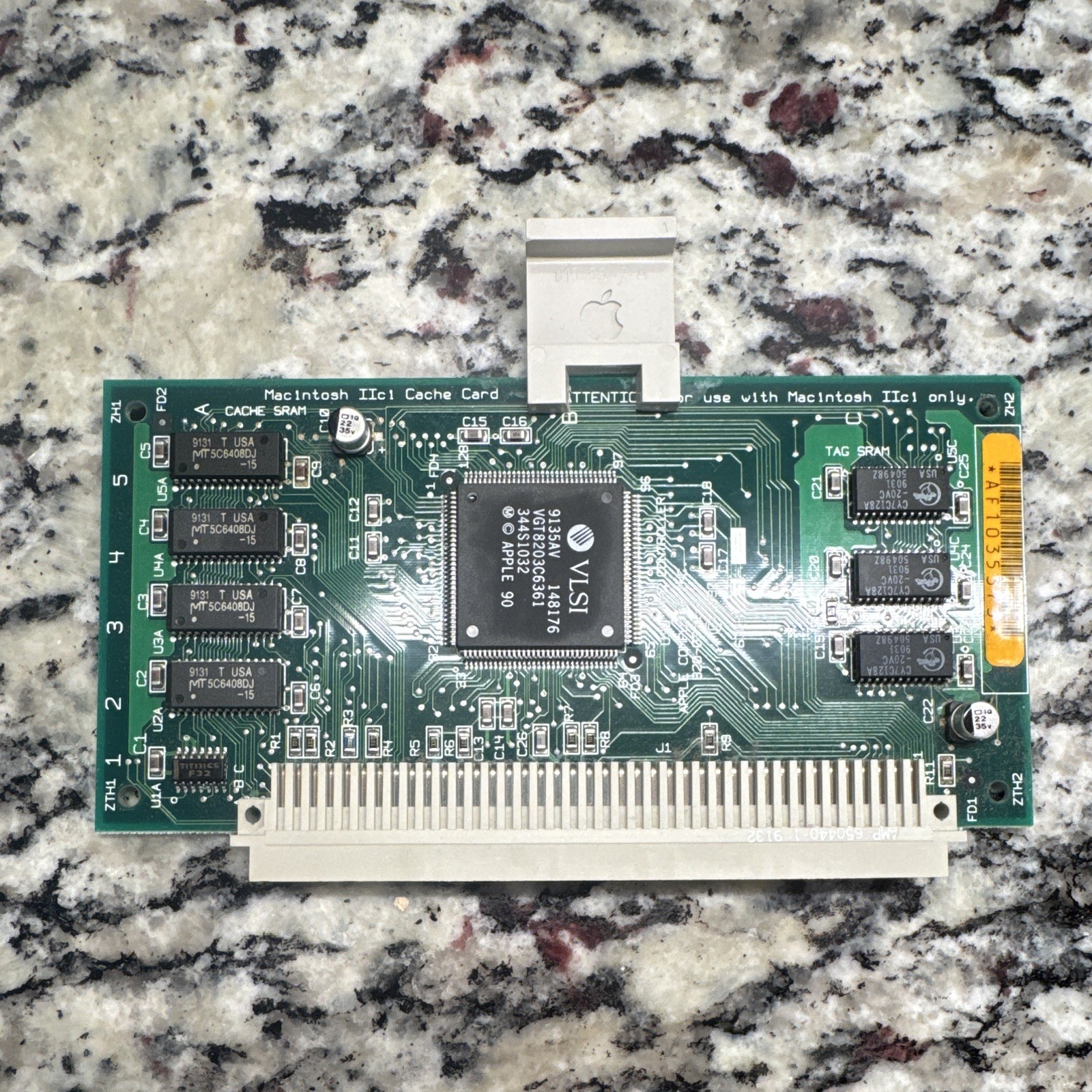 Vintage Apple Macintosh IIci Cache Card 32KB L2 PDS Memory Board 820-0351-A 1990