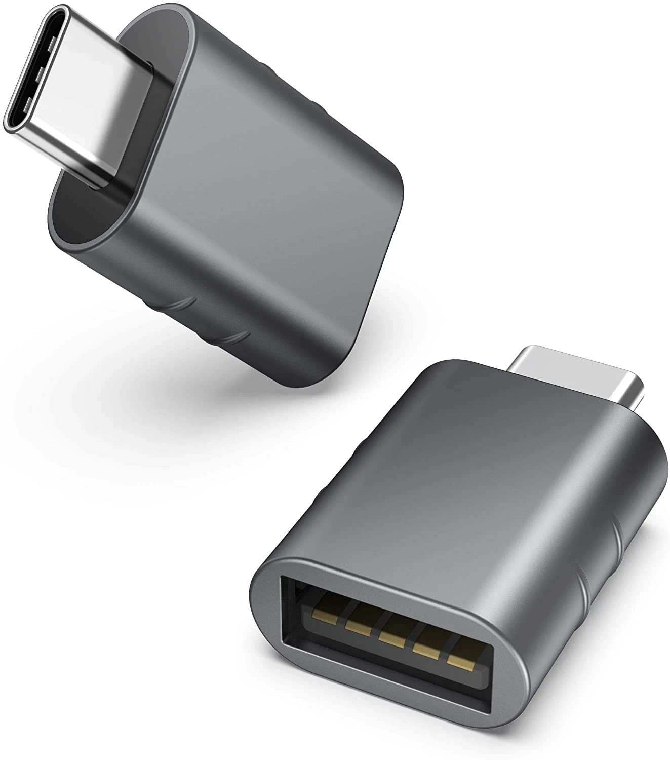 Syntech USB C to USB Adapter Pack of 2 USB C Male to USB 3.0 Female Adapter Comp