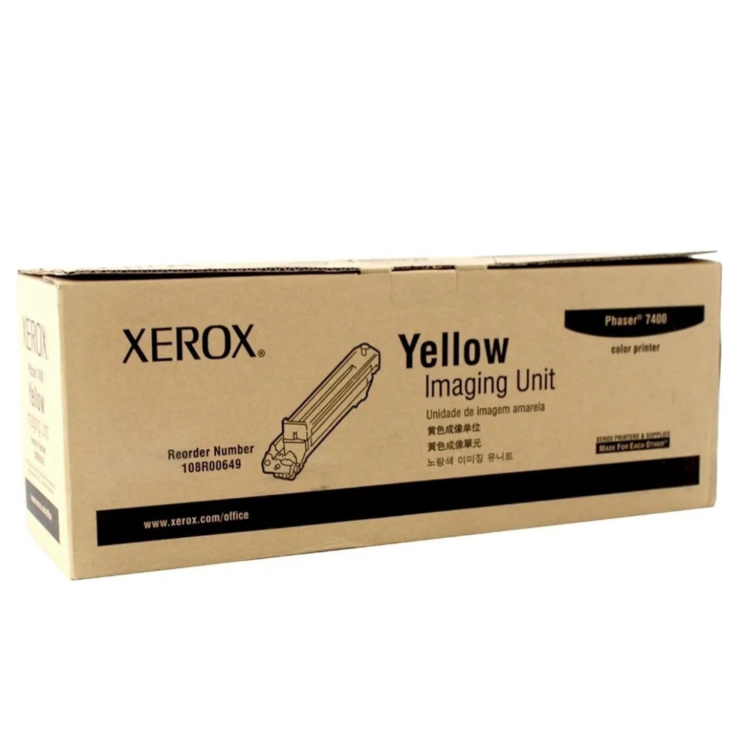 XEROX Imaging Unit for xerox Phaser 7400, Yellow, 108R00649