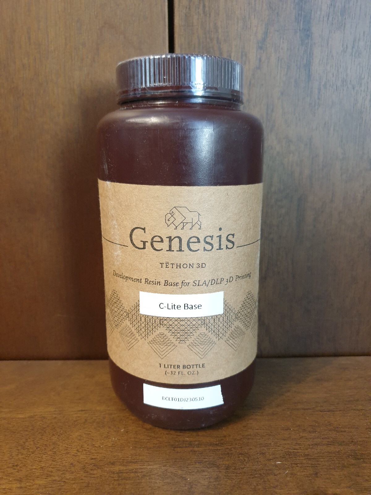New Tethon 3d Genesis C-Lite Development Resin Base for 3d Printing Resin 1L