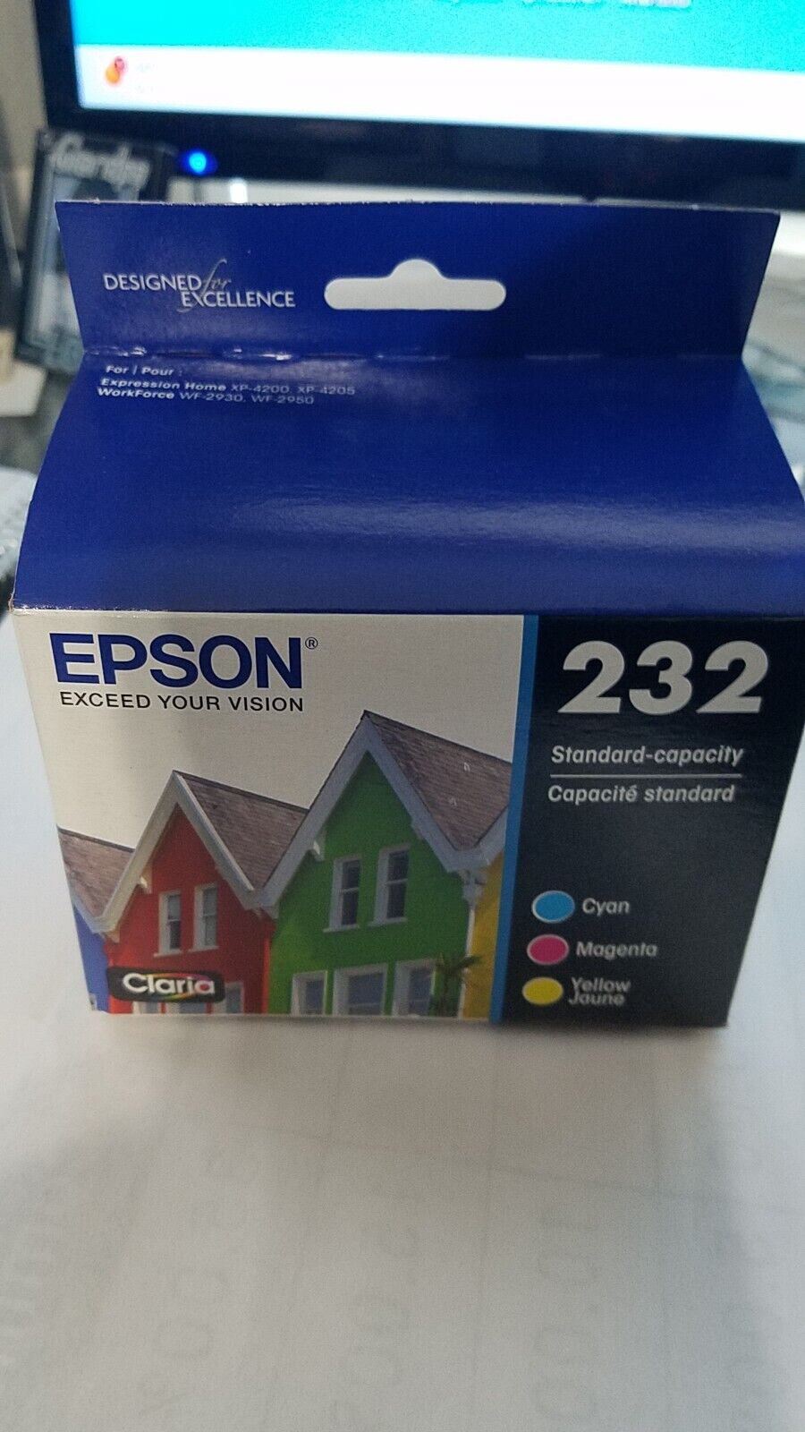 Epson ORIGINAL 232 Color Ink Tri-Pack December -24 EXPIRE DATE