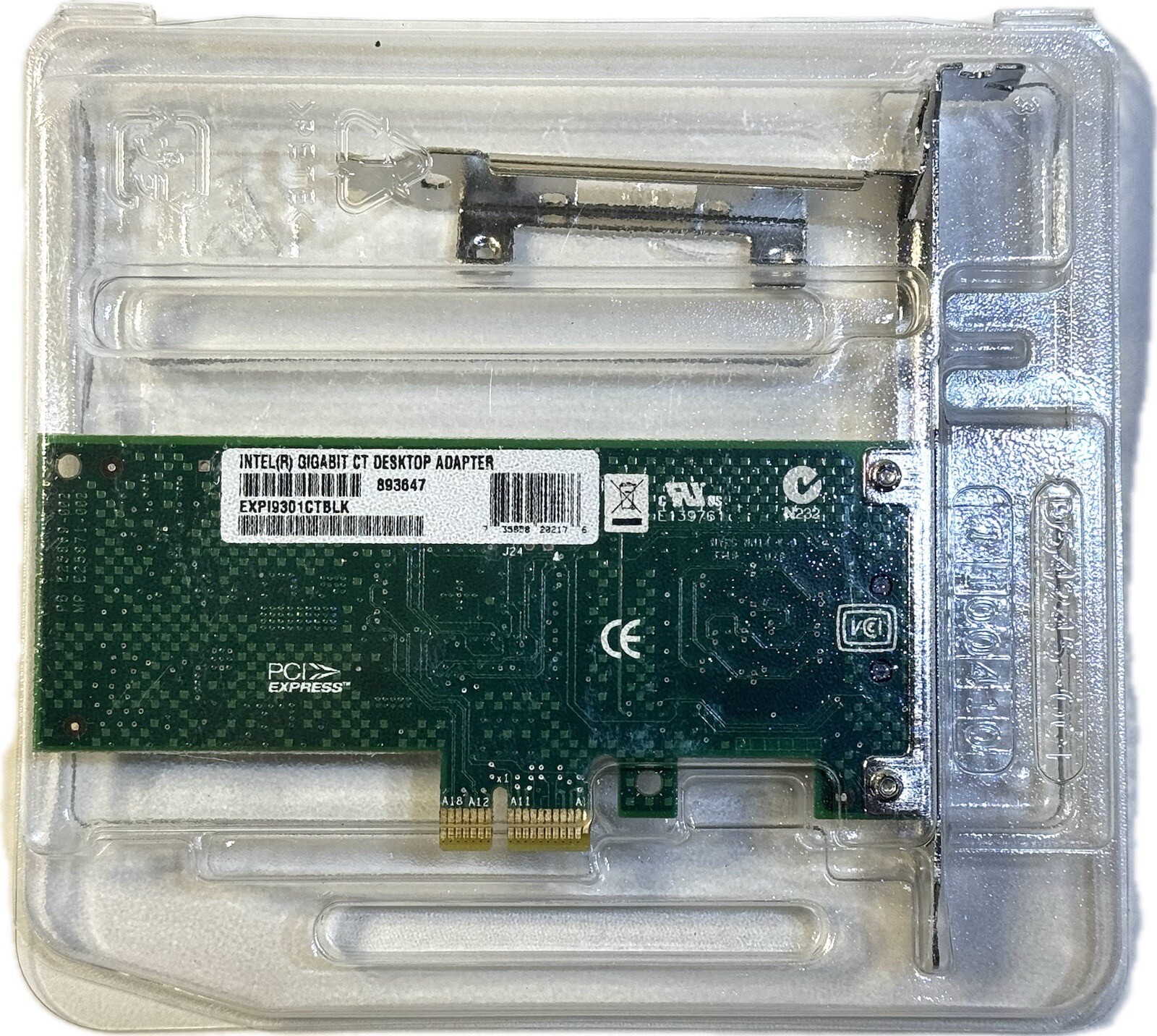 Intel (R) EXP19301CTBLK Gigabit CT Desktop Adapter