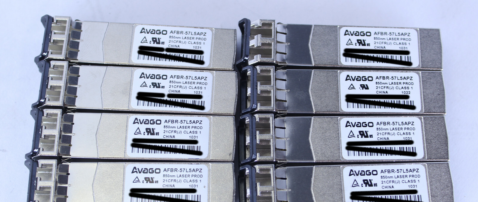 Lot of*20 Avago AFBR-57L5APZ 850nm 21CFR(J) Class 1 Transceiver Module