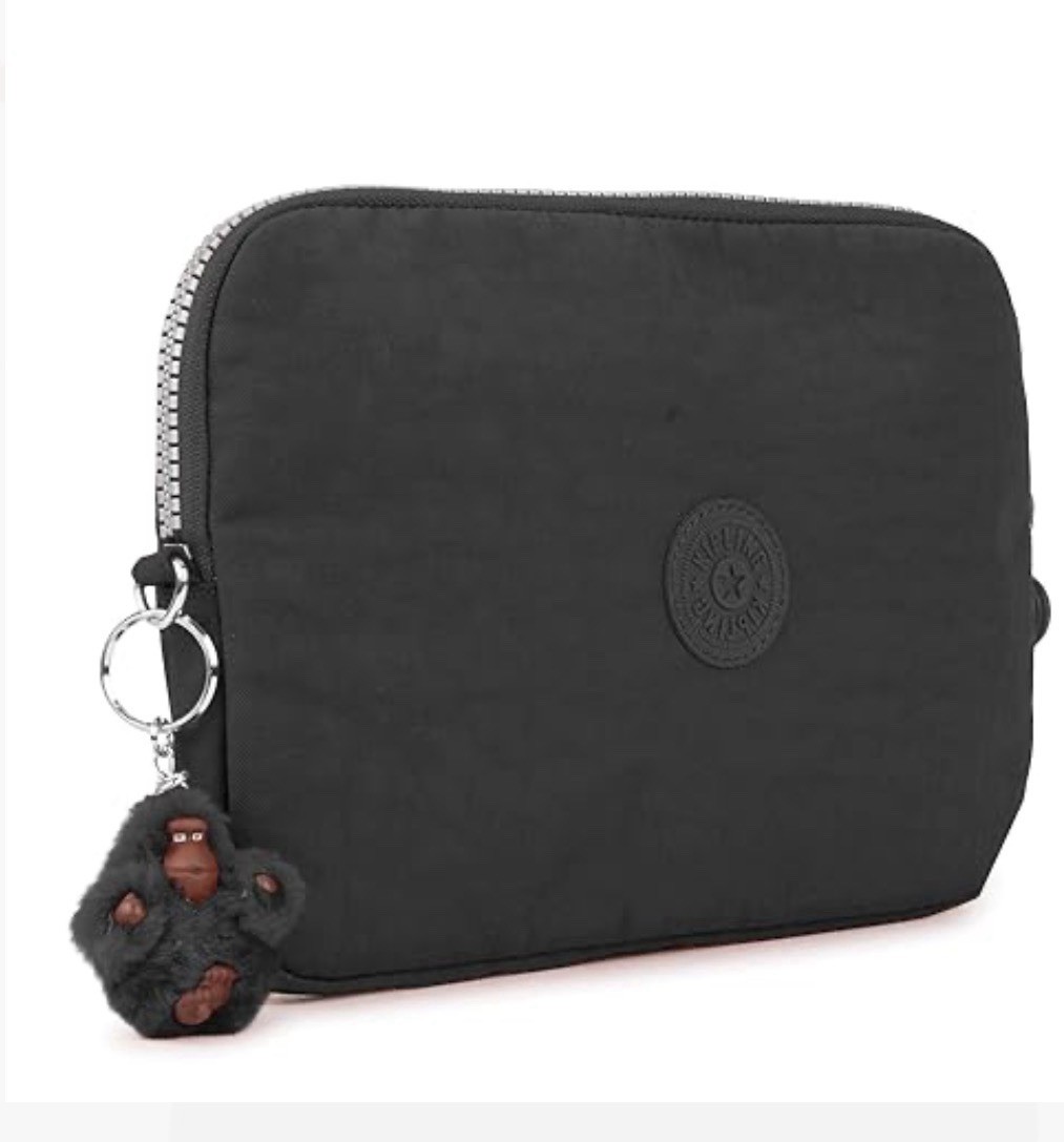 Kipling Lex Tablet Case Black Tonal NWT