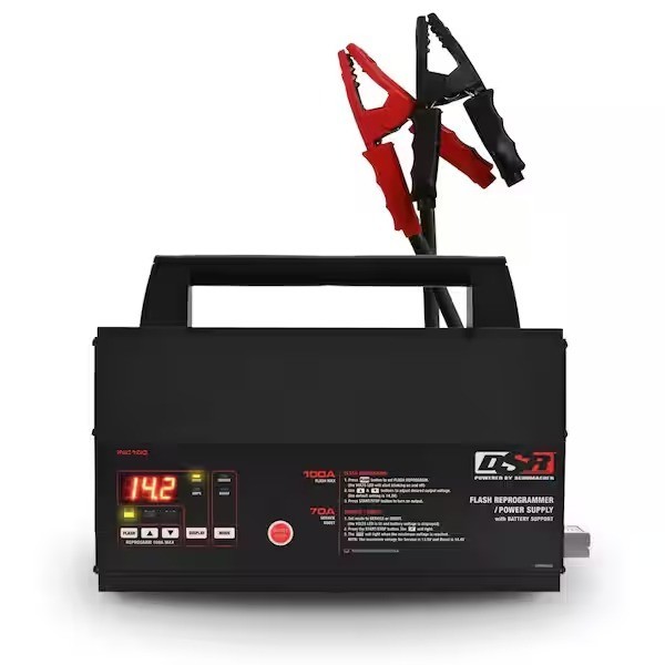 Schumacher DSR Pro Grade 100A Car Battery Charger Power Supply, Flash Reprogram
