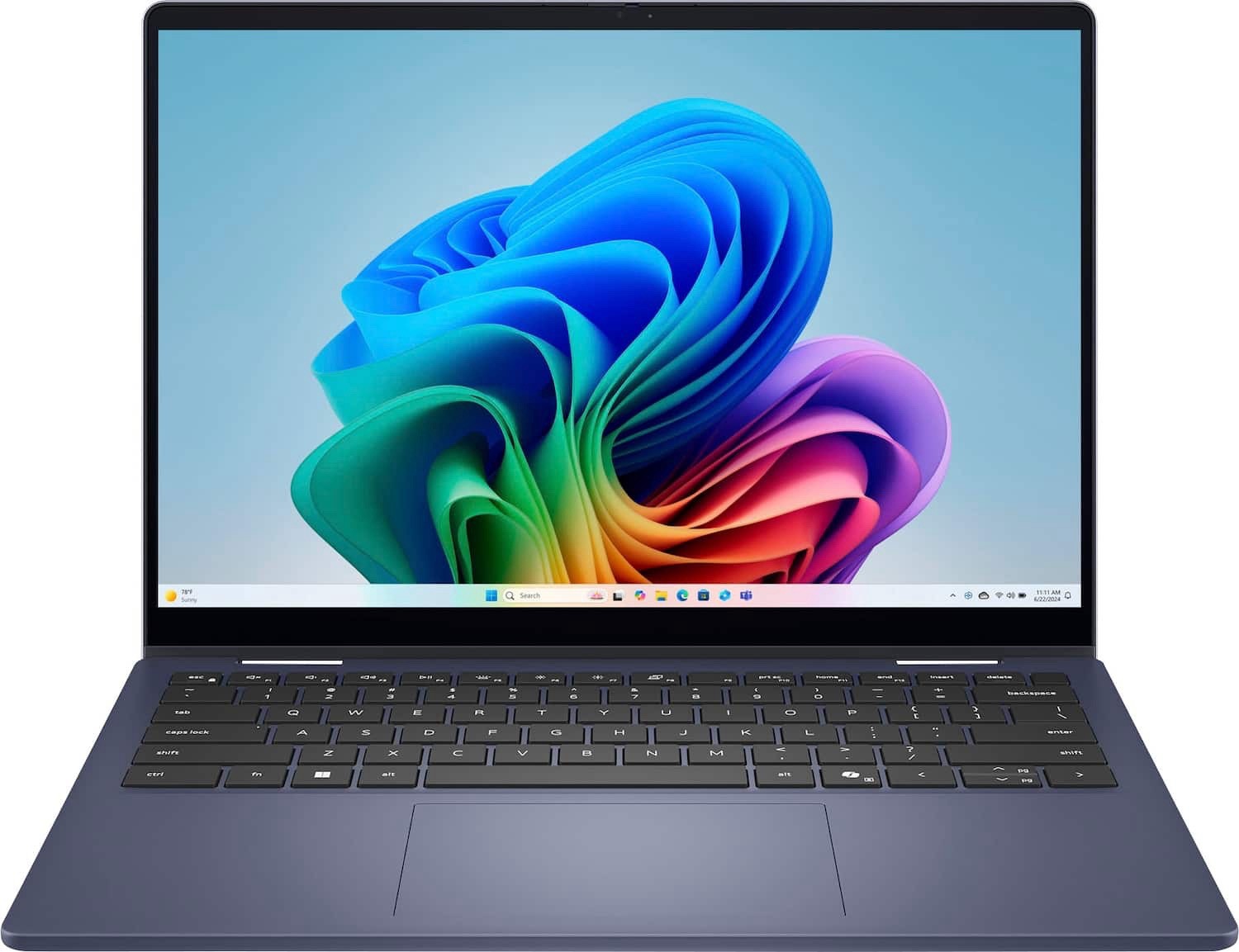 Dell Plus 14" 2-in-1 Touchscreen Laptop - Ryzen AI 340, 16GB RAM, 512GB, Blue