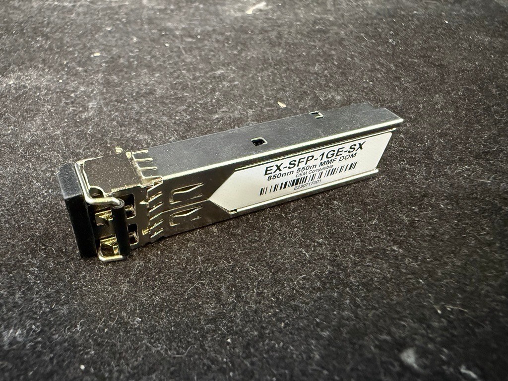 **NEW** JUNIPER EX-SFP-1GE-SX 1G 500m 850nm Optical Transceiver