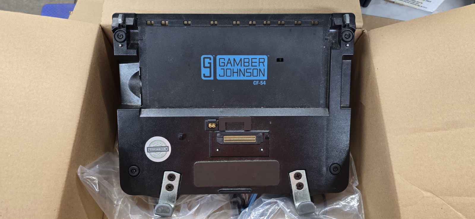 Gamber Johnson 7160-0577-02 Panasonic Cf-54 Docking Station W/ Lind PA1580-2961 