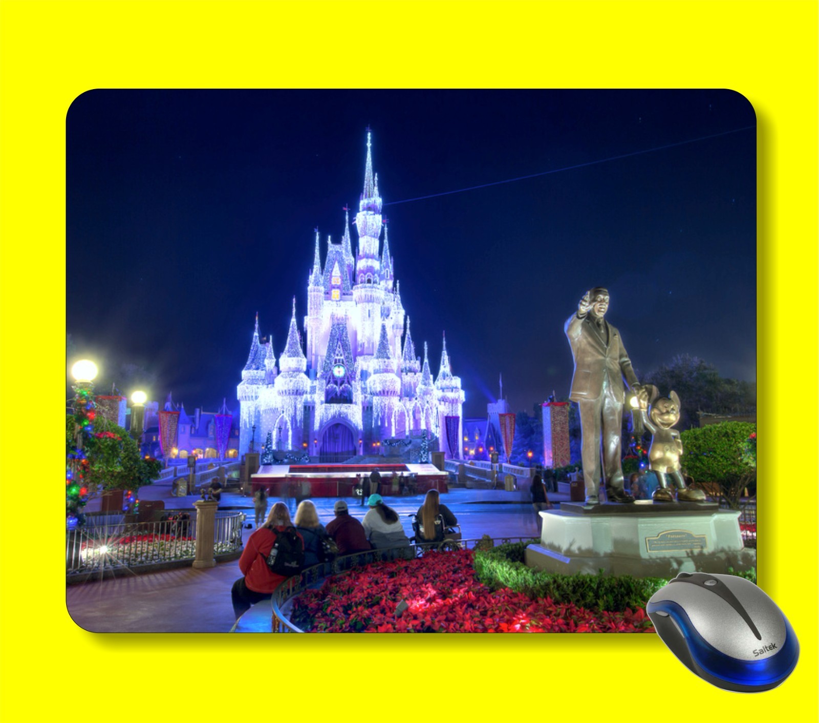 Cinderella Castle MAGIC kINGDOM Walt Disney Computer Mouse Pad Mat cc2