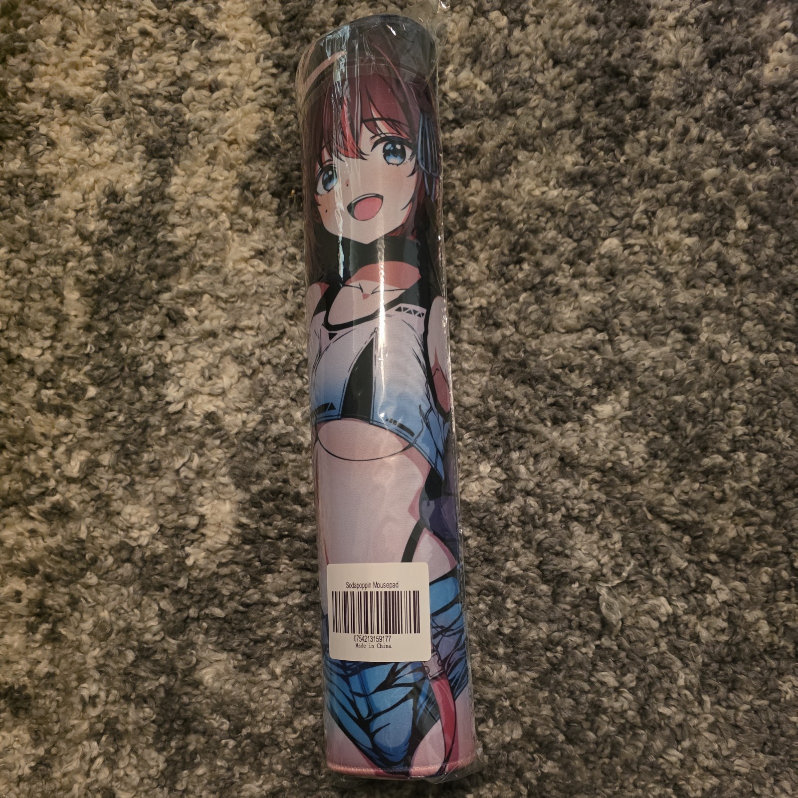 Gamer Supps Waifu Cups X SODAPOPPIN Mousepad Deskmat (New) sealed