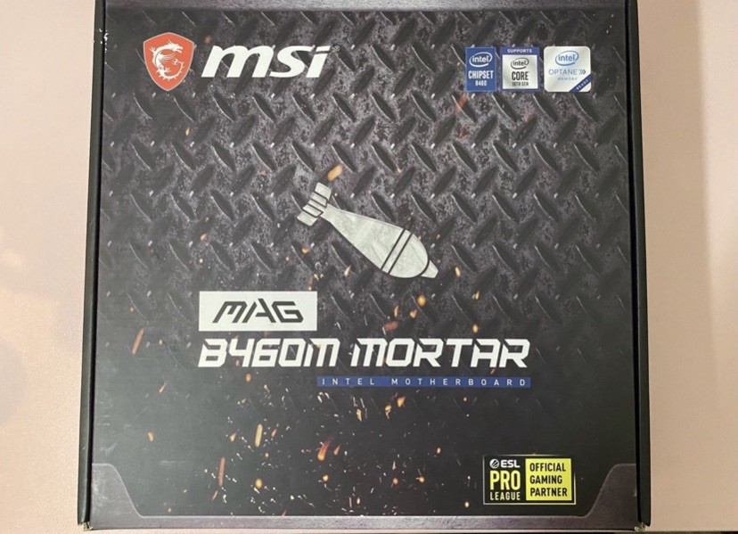 MSI Mag B460M Mortar Motherboard Black