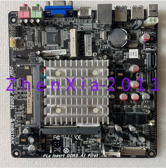 1pc used BIOSTAR motherboard J1800TH VER:6.3