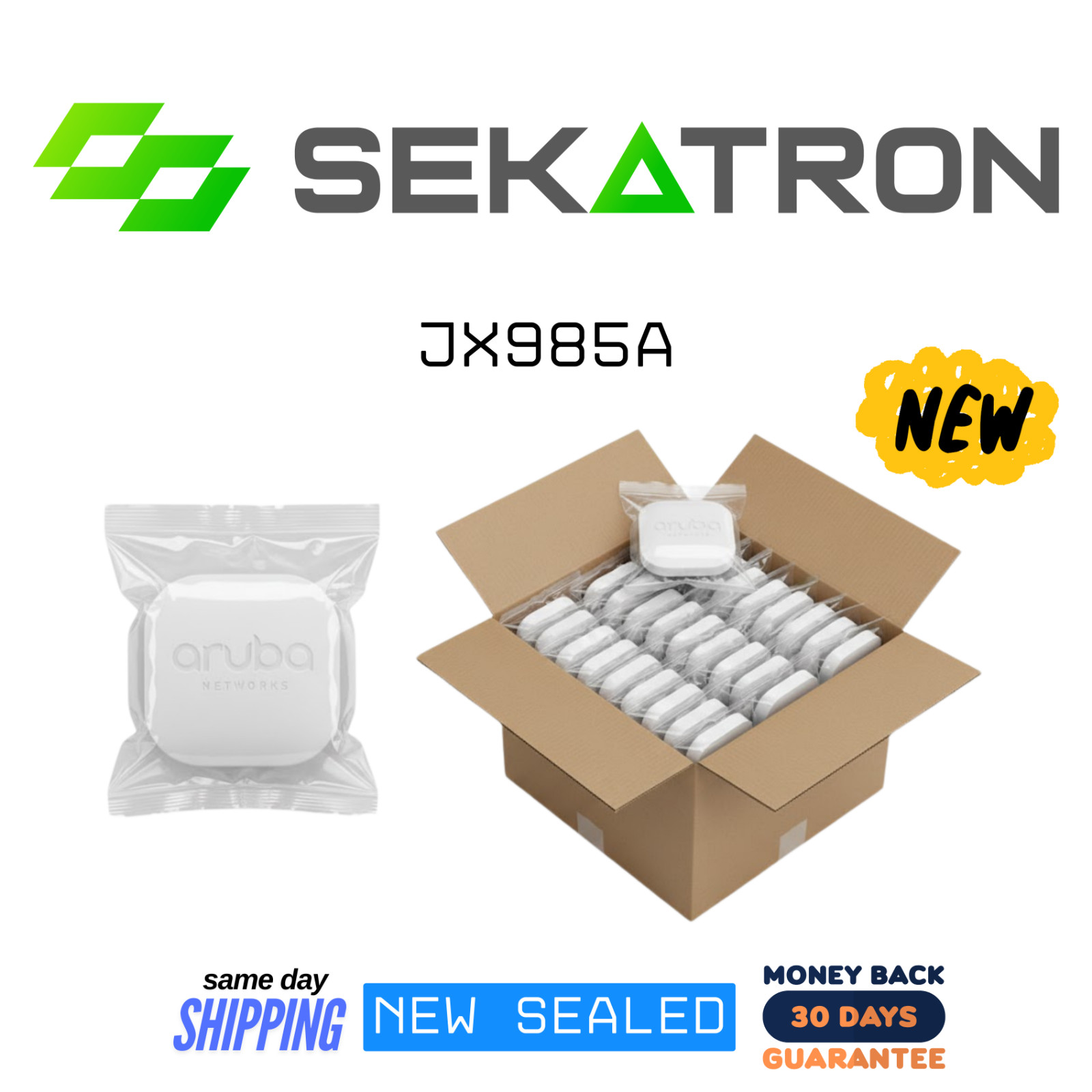 📡[NEW] Aruba JX985A LS-BT20-50 • 50-Pack BLE Battery Powered Beacons ⚡FastShip
