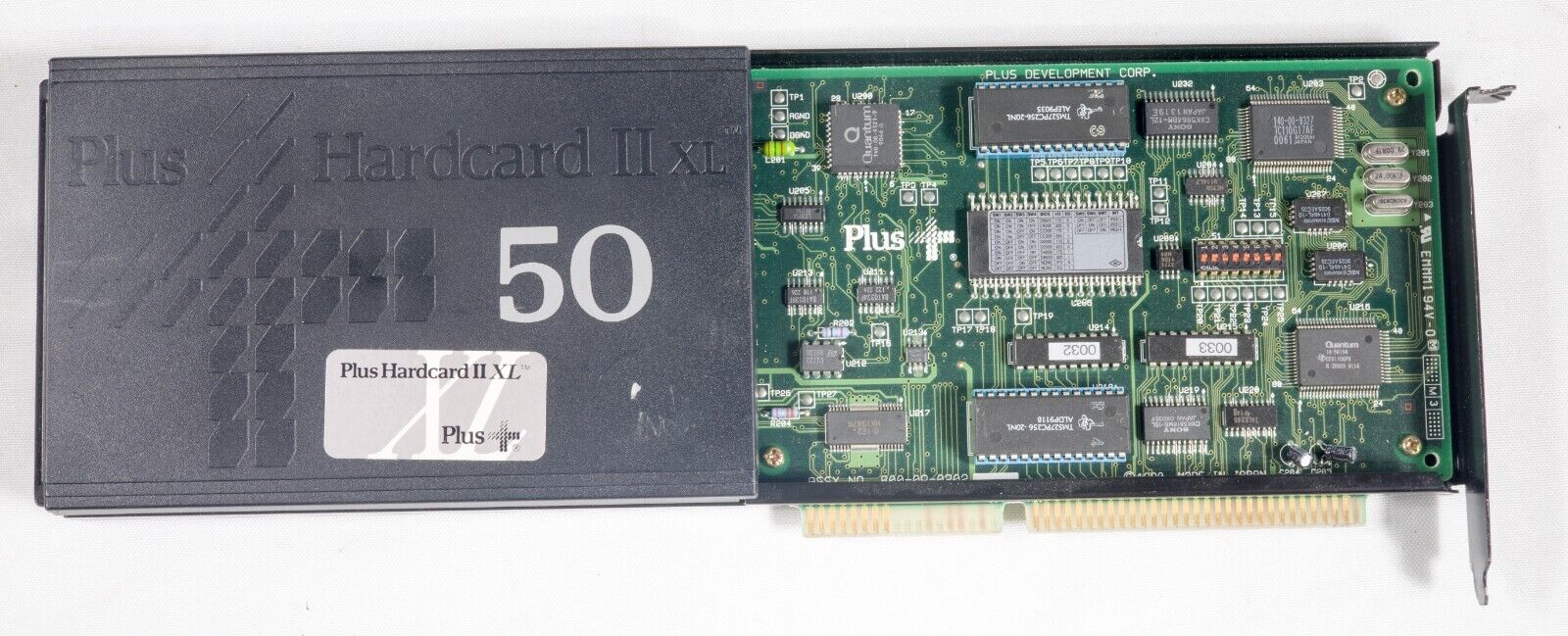 Vintage Quantum Plus Development HardCard 50 II XL 50MB drive 16 bit ISA 1778