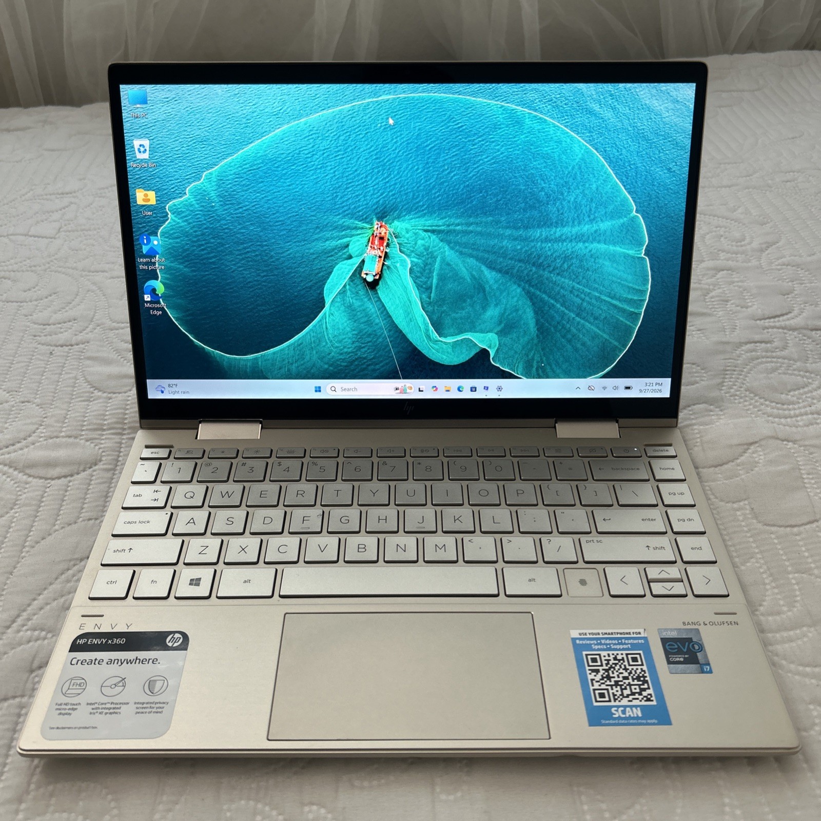 HP ENVY x360 13M-BD0023DX 13" Touchscreen Intel Core i7-1165G7 8GB 512GB