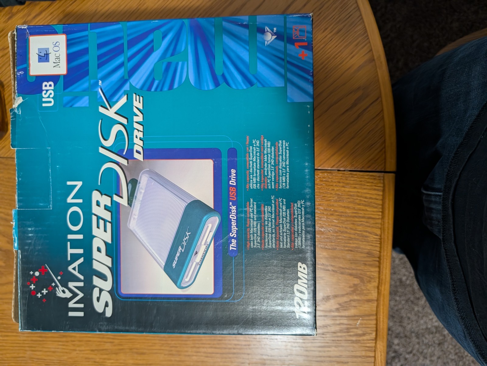 Imation 120MB USB Super Disk Drive for Mac
