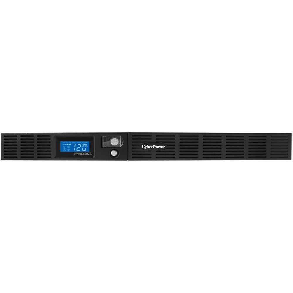 Cyberpower Or1000Lcdrm1U 1000Va/600W 1U Rackmount Ups 6 Nema 5-15R/ 5-15P/3Yr