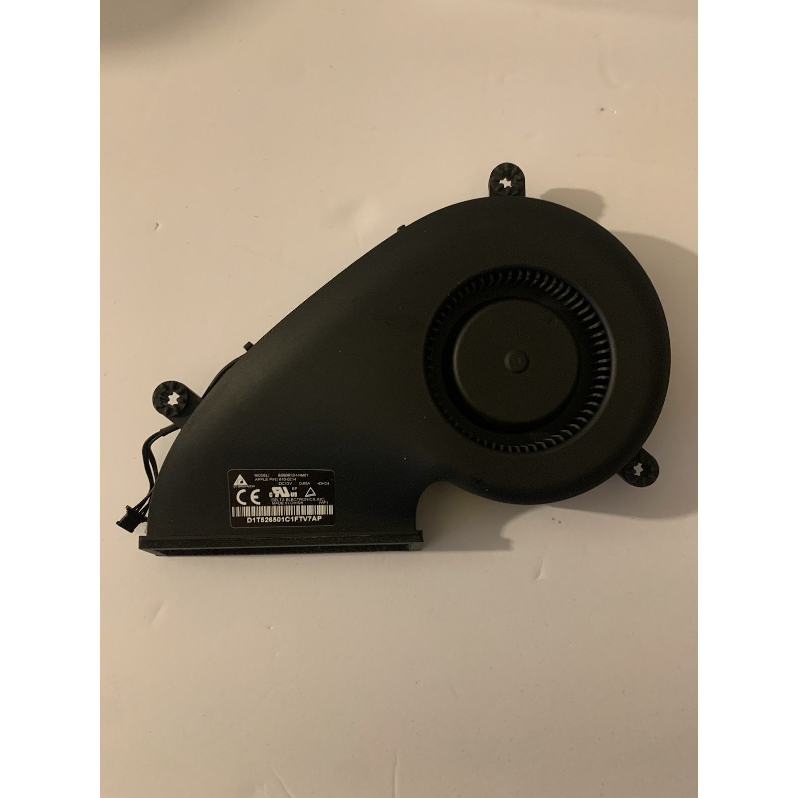 Delta Electronics 12V Blower Fan For Apple BSB0912H-HM01 610-0214