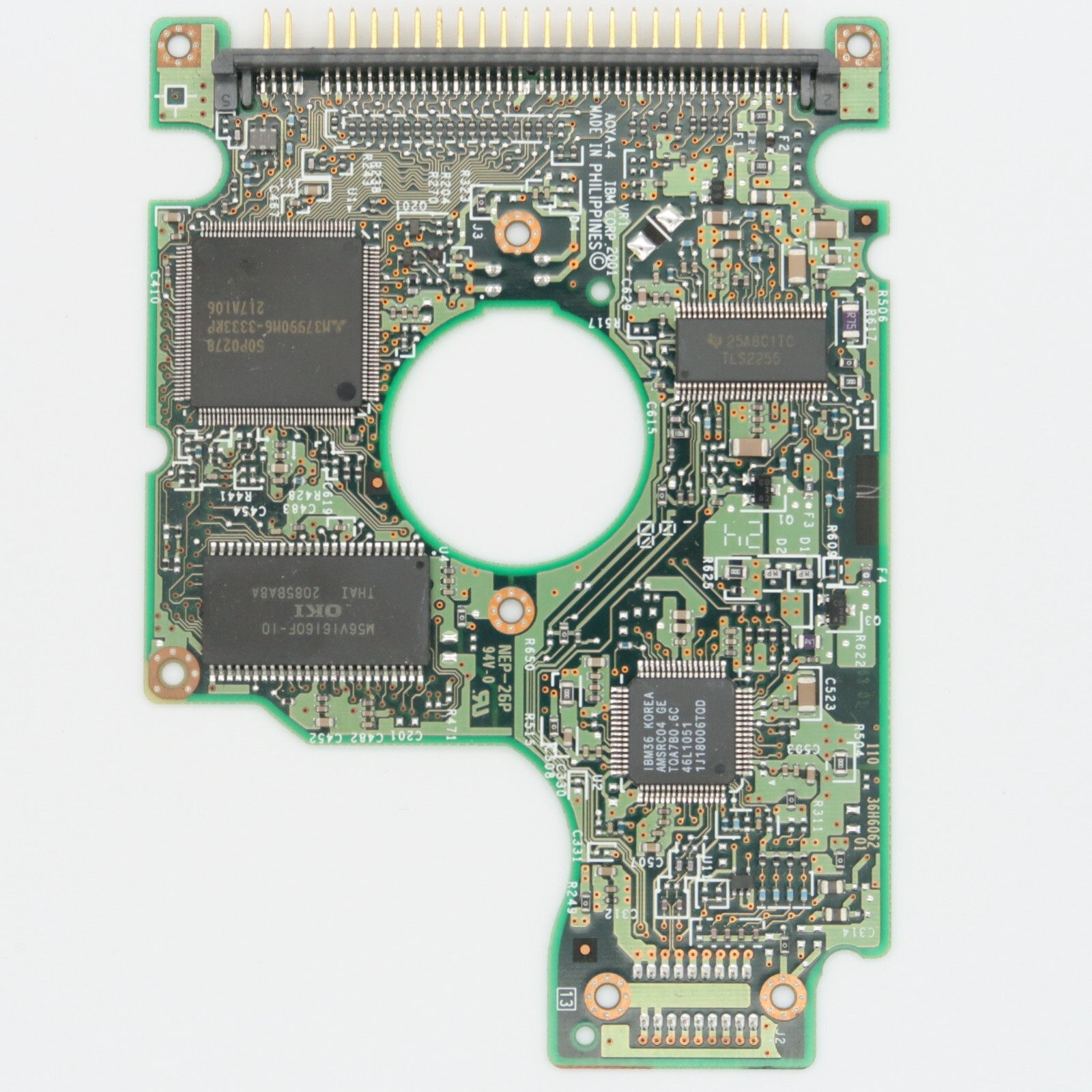 IBM Travelstar IC25N030ATCS04-0 IDE PCB Board 07N9085 H32625 LzG222 CCWT