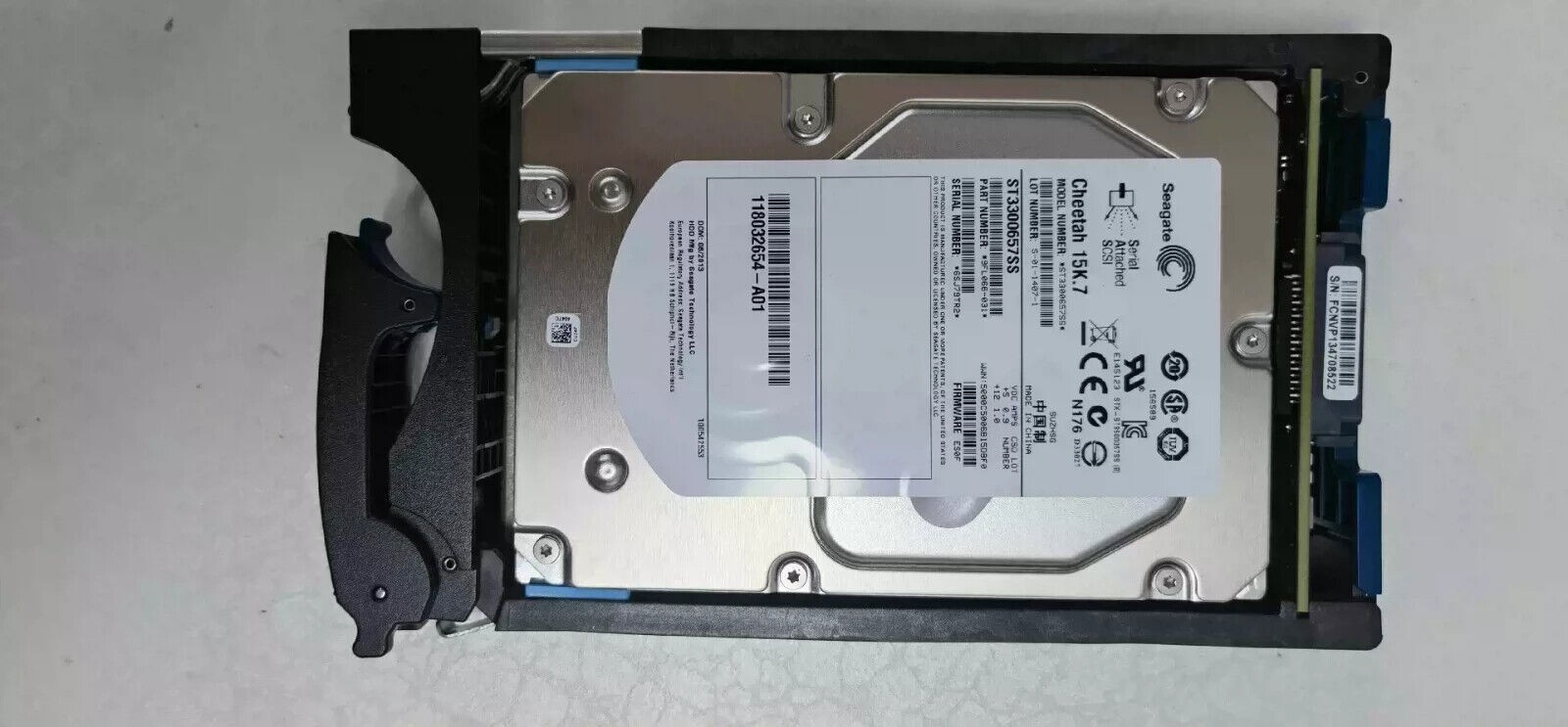 FOR EMC VNX 300GB 15K SAS 005049271 005049273 005049671 HARD DRIVE HDD