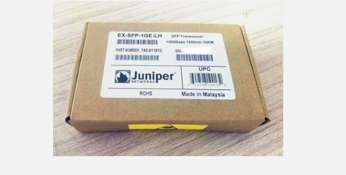 New Juniper EX-SFP-1GE-LH 740-011612 1GE SFP-GE-LH 1550nm 70km SMF - Sealed