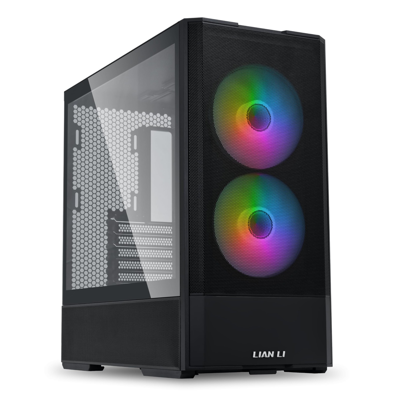 Lian Li Lancool 207 Black Mid Tower Cabinet 4 Fans