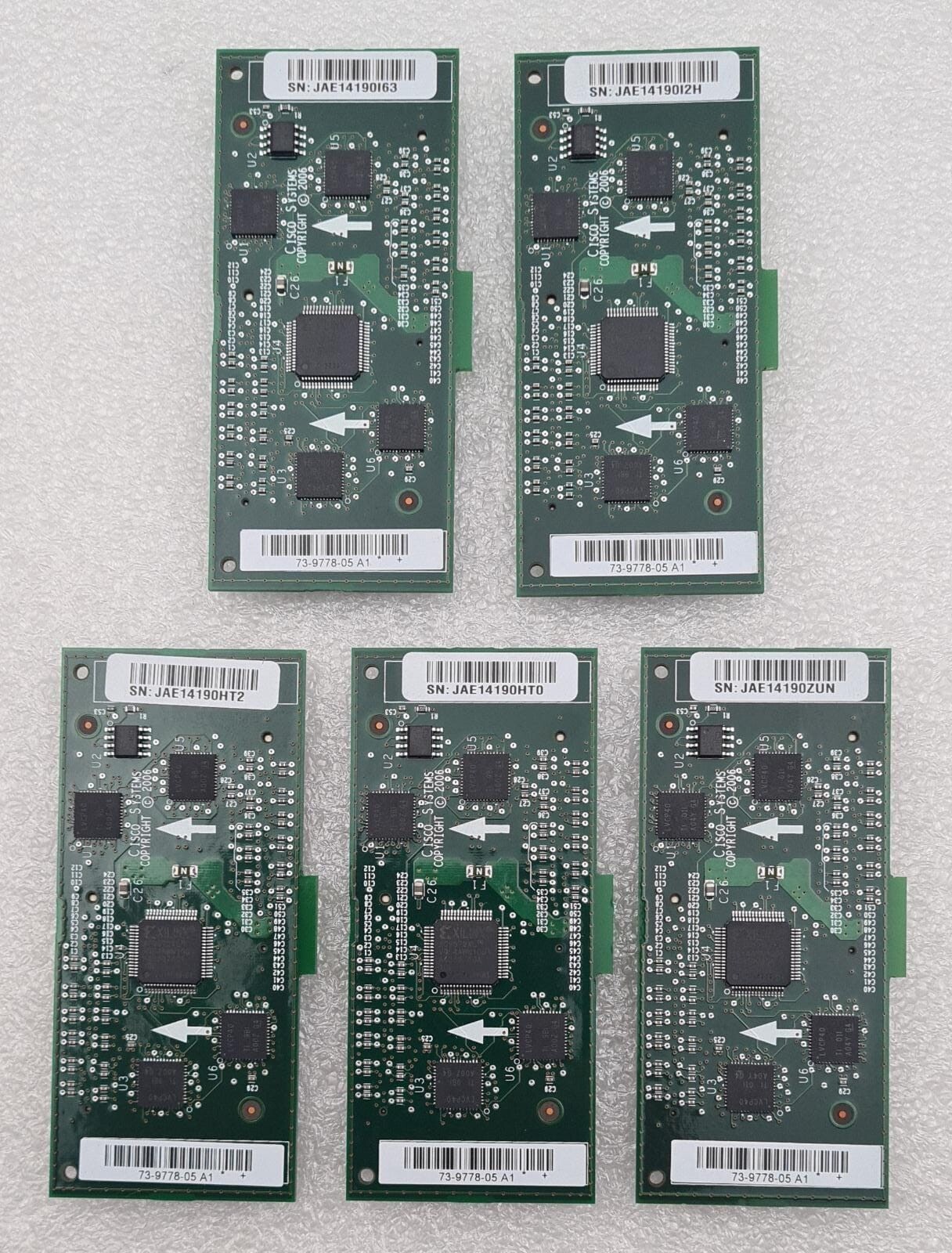 [LOT 5] Cisco WS-X4590-E Catalyst 73-9778-05 A1 Switch Fabric Redundancy Module