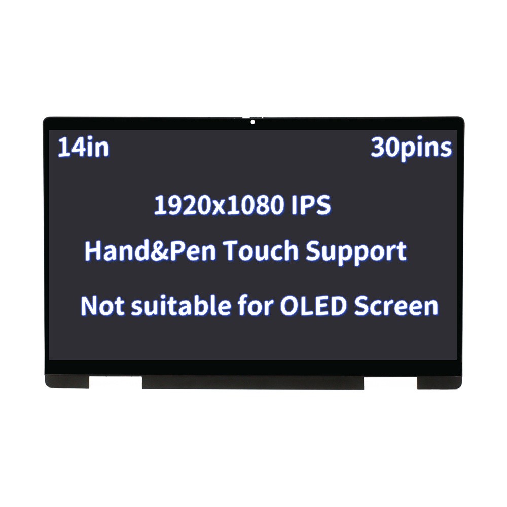 N09468-001 N09469-001 For HP Pavilion X360 14-EK 14T-EK FHD IPS LCD Touch Screen