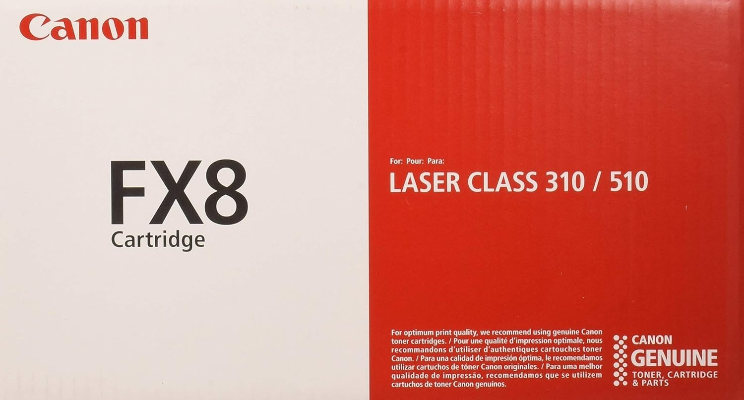 GENUINE Canon FX8 BLACK Laser Toner Cartridge for LASER CLASS 310/510 Printers
