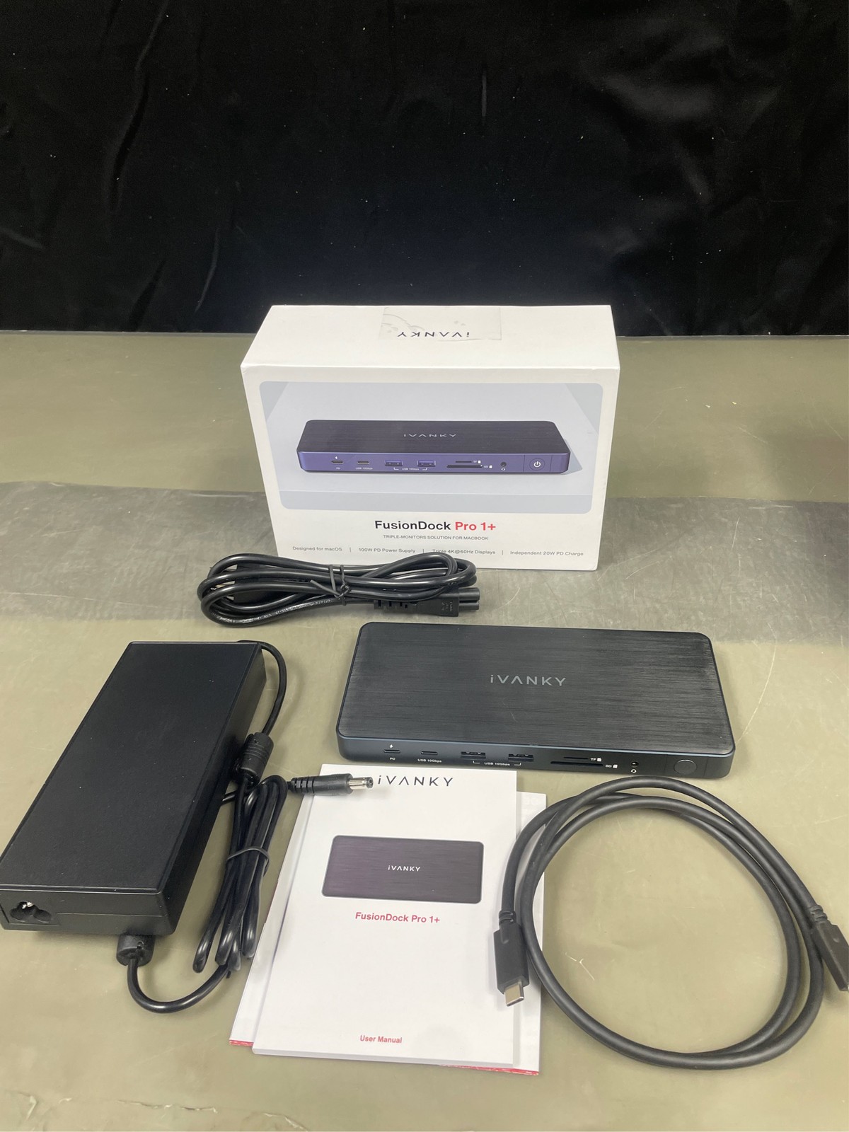 iVANKY 14-in-1 FusionDock Pro 1+ for M1/ M2/ M3/M4 MacBook DisplayLink Docking 2