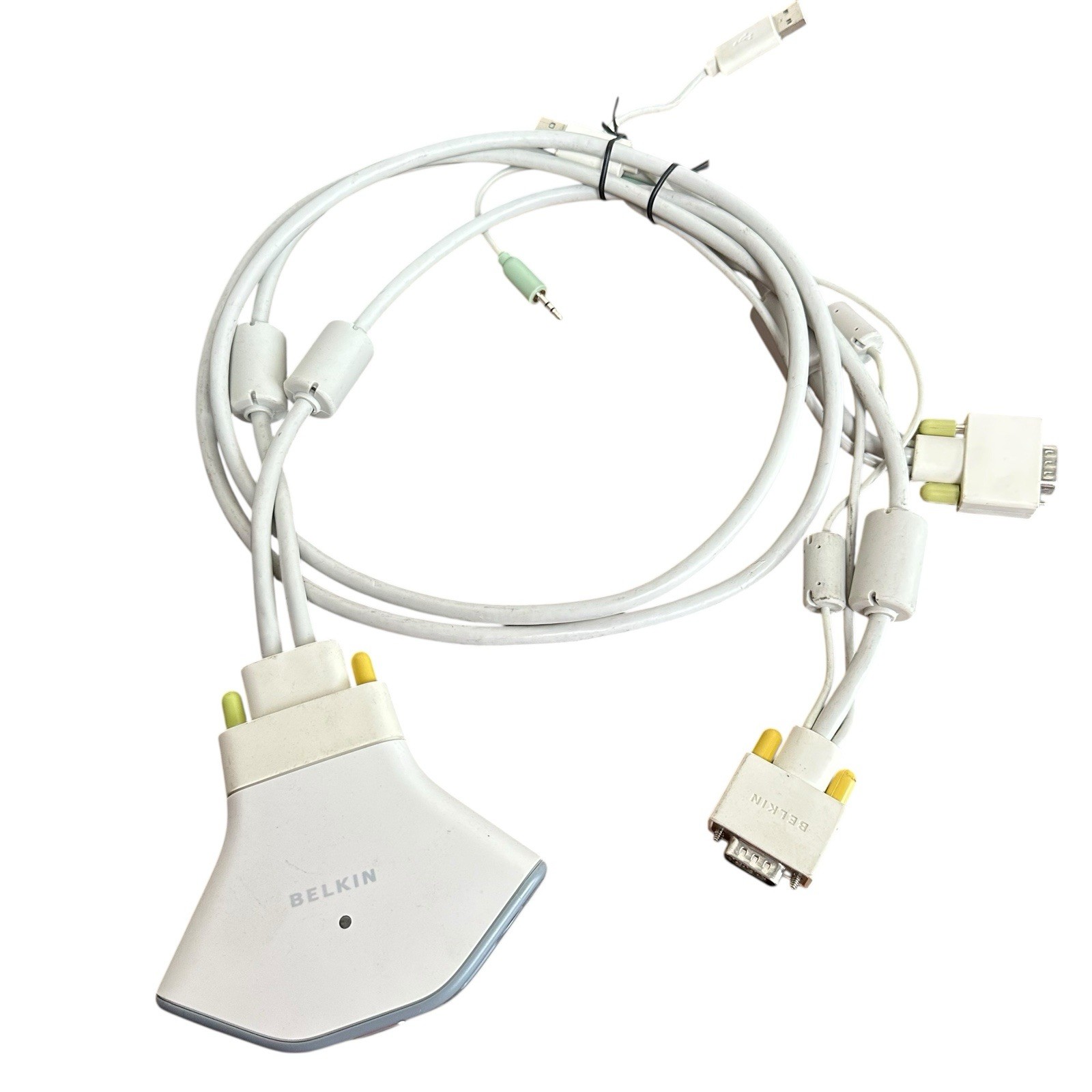 Belkin F1DF102U Omniview Flip USB 2 Port VGA KVM Switch NO REMOTE