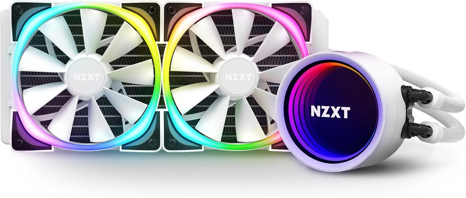 NZXT Kraken X53 RGB 240mm - RL-KRX53-R1 - AIO CPU Liquid Cooler - Black