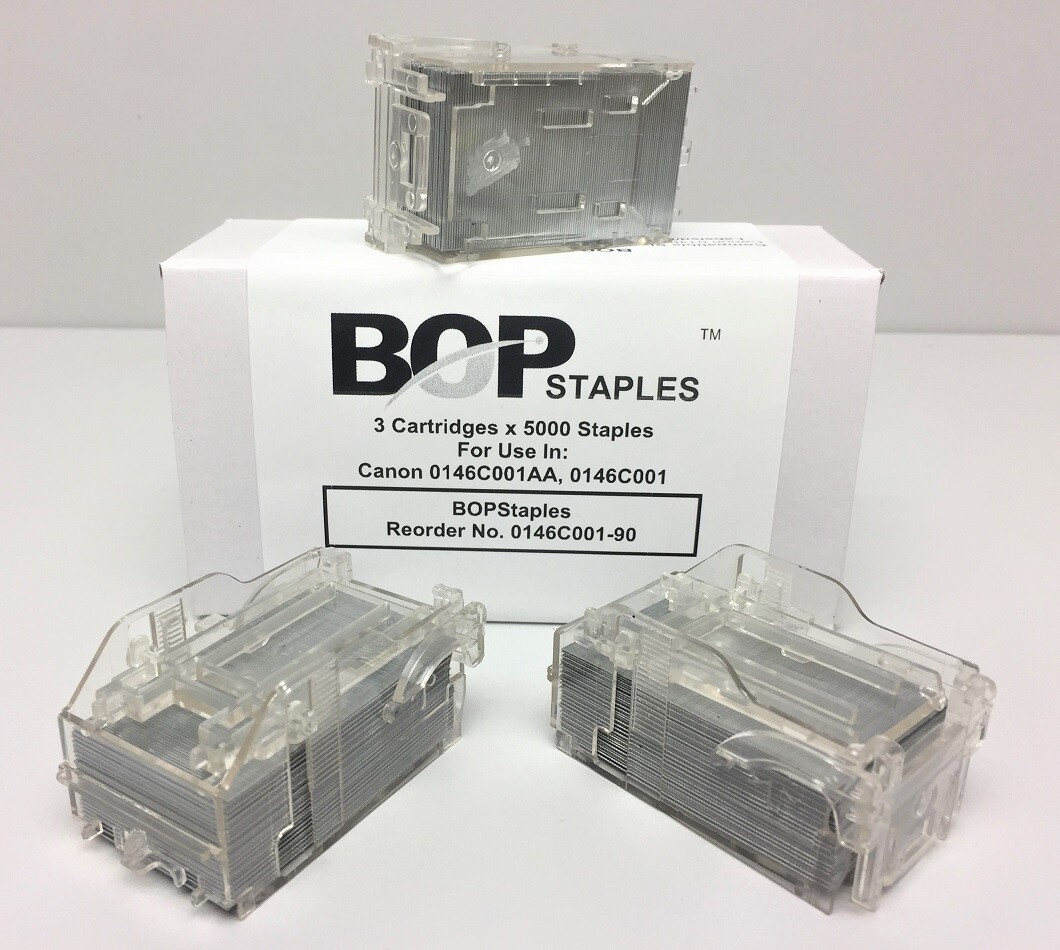 Compatible for Canon 0146C001AA, 0146C001 (Staple Cartridge Refills - 3 Pack)
