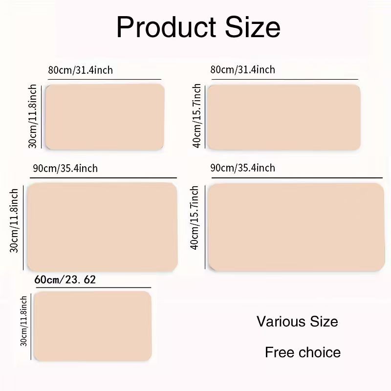 1pc Multi-size Optional Cartoon Large Collection Large Game Mouse Pad Computer