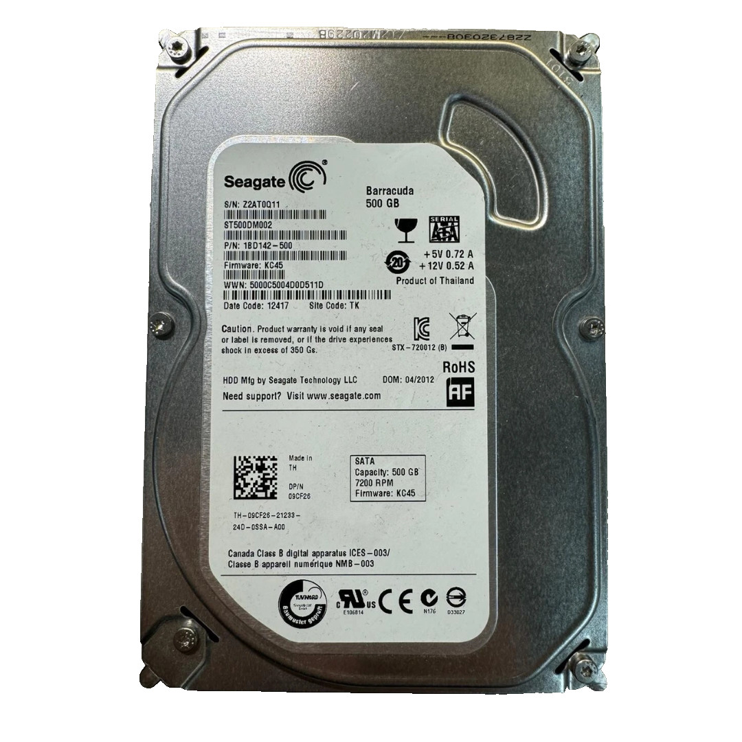 DELL 9CF26 ST500DM002 500GB 7.2K RPM LFF 3.5" SATA 16MB HDD