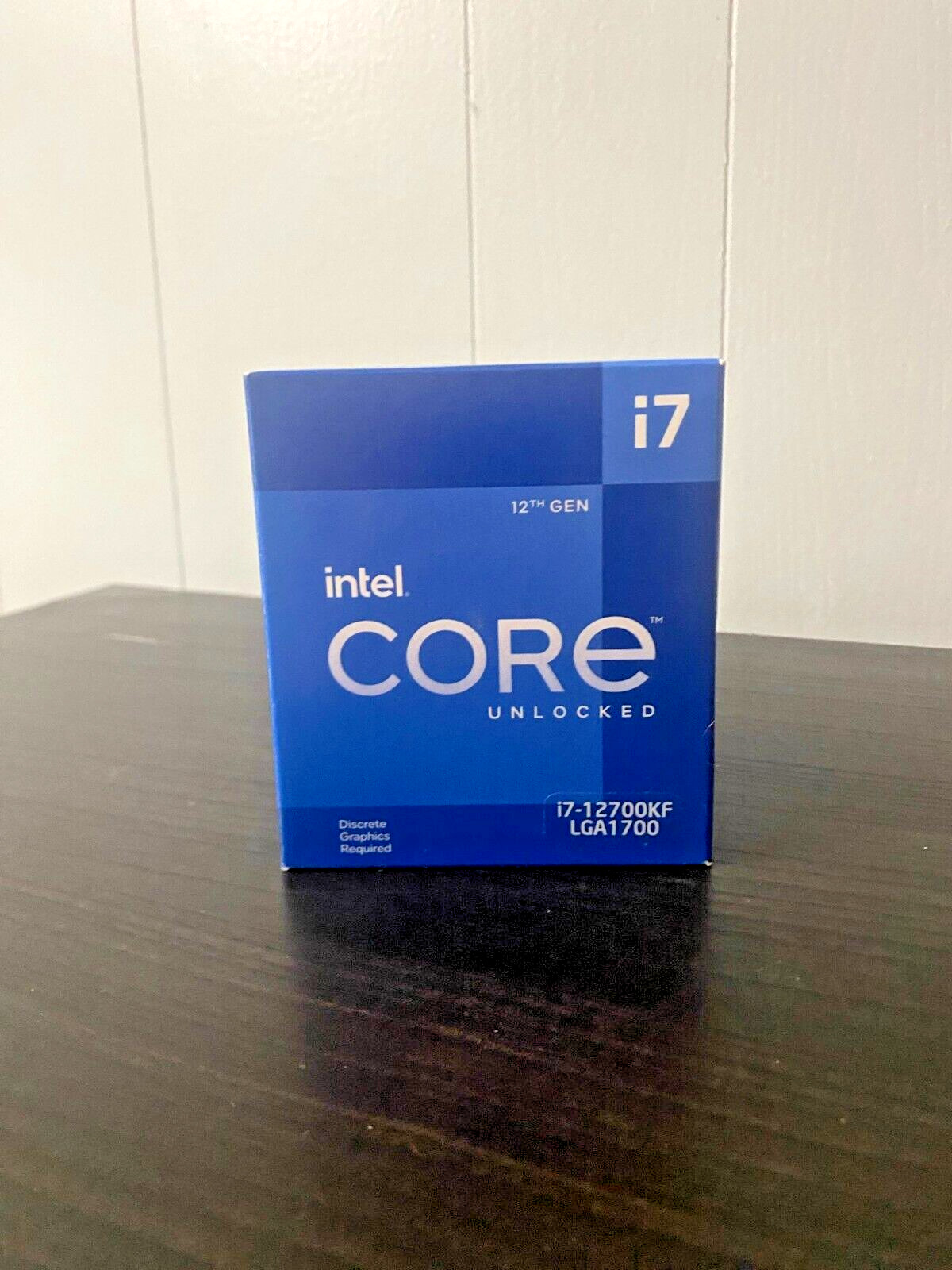 Intel Core i7-12700KF Processor (5 GHz, 12 Cores, FCLGA1700) Open Box