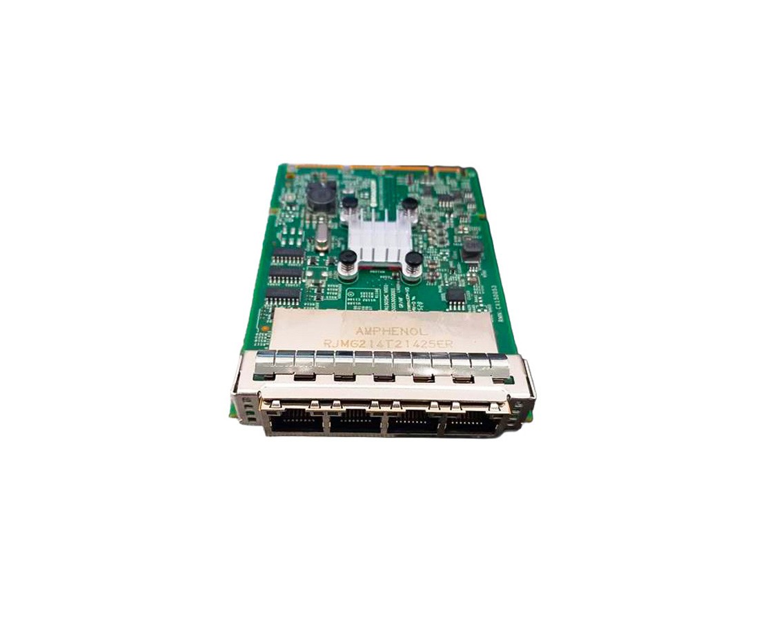 Network card HPE Broadcom BCM5719 4x1GbE RJ45 PCIe 2.0 x4 Mezz 3.0 P51183-001